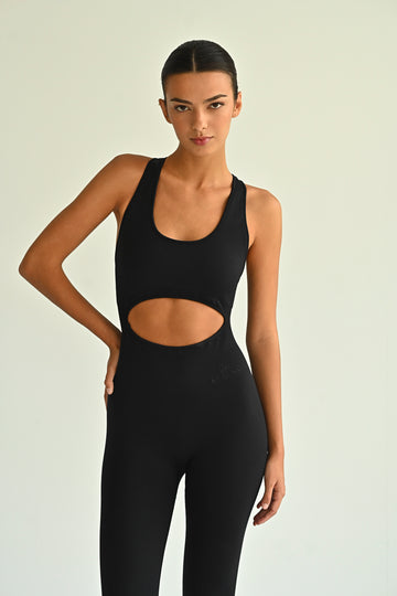 Jumpsuit Croisé Black