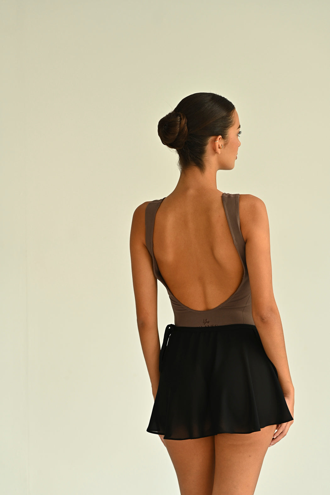 Set Skirt Pirouette Black y Warm Leg