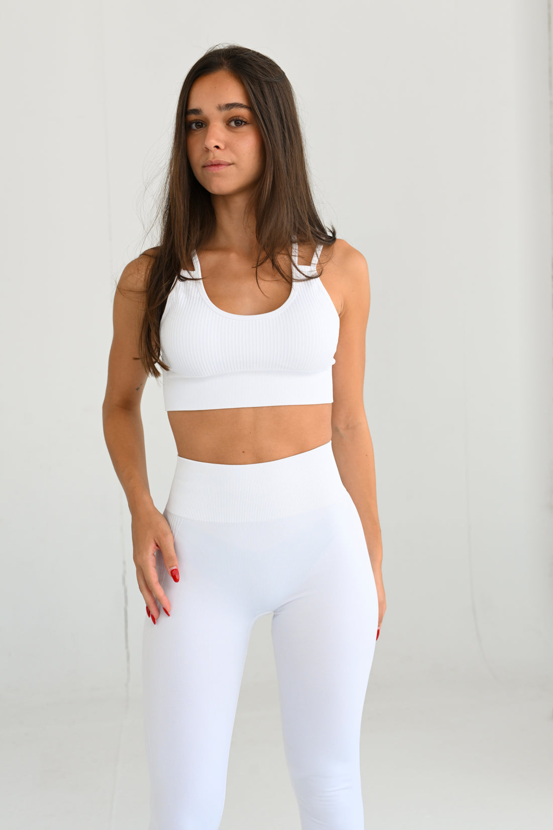 Legging Zahara White Atlas